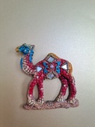 Magnes na lodówkę Wielbłąd Mozaika