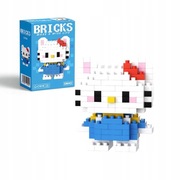 Klocki Hello Kitty figurka na ozdobę i prezent