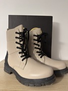 Botki Marco Tozzi Beżowe 