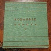 Schaubek Europa II ponad 800 kart