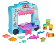 PLAY-DOH CIĘŻARÓWKA Z LODAMI ZESTAW LODZIARNIA CIASTOLINA HASBRO F1390