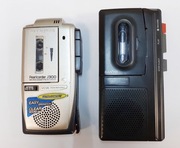 DWA DYKTAFONY OLYMPUS SANYO + KASETA