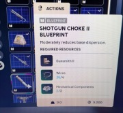 Czok do strzelby II shotgun choke plan ARC Raiders PC/PS/XBOX