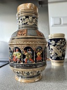 Stary niemiecki kufel dzban do piwa 2 L 1920 kolekcjonerski