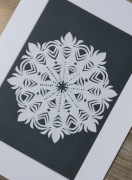 wycinanka, obrazek, folk