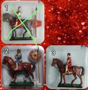 Figurka kolekcjonerska z białego metalu w skali 1/32 54 mm