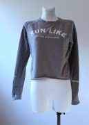 Bluza jasno szara H&M S