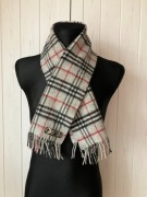 Męski wełniany szalik Vintage Burberrys pure wool