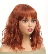 Peruka damska włosy falowane