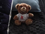 Wesoły miś 20 cm+GRATIS