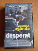 Desperat / Suspicious Agenda 1994 r kaseta VHS