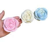 Świeca Sojowa Róża XL Podziękowanie Chrzest Komunia Babyshower 