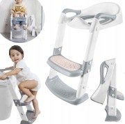 NAKŁADKA NA SEDES WC DRABINKA DZIECIĘCA SIEDZISKO ANTYPOŚLIZGOWE PODNÓŻEK