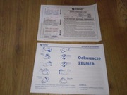 Odkurzacz Zelmer ELF instrukcja obsługi karta gwarancyjna 2004