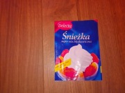 Śnieżka bita śmietana Delecta puste opakowanie 2004