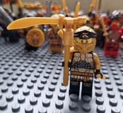 Lego Ninjago figurka njo758 Cole Golden Ninja