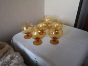 Pucharki szklane koniakowki