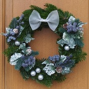 Wianek świąteczny z jodły