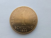 Austria 1 szyling 1988