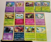 Karty Pokemon 5gen  whirlipede Scolipede cottonee whimsicott