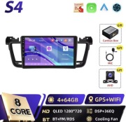 Radio samochodowe 2 din do Peugeot 508 2012-2016 android Auto Car Play RDS