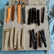 Komplet pasków do zegarków – męskie i damskie – vintage, NOS komplet 4