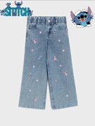 Jeansy wide leg baggy Lilo& Stitch  Angel 134