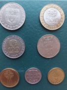 Zestaw monet z Portugali-Tani i Ładny