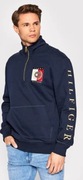 Tommy Hilfiger Bluza Icon Square MW0MW24344 Granatowa Oldschool