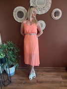 Sukienka Neon neonowa pomarańczowy 