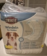Trixie pieluchy pampersy dla psa samca na nietrzymanie moczu 12 szt. M-L