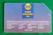 nr.kat.41  BANK GDAŃSKI S.A. /matowa /poszukiwana /  /POLECAM