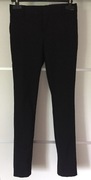 Czarne eleganckie spodnie Marks&Spencer rozm. 146cm slim fit