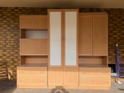 Meblościanka + dwa stoliki nocne