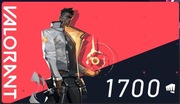 VALORANT - 1700 Valorant Points | VP | Karta Podarunkowa EU/TR | 24/7