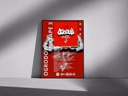 Plakat Kukon "Ogrodowy mixtape 3" bez ramki a3