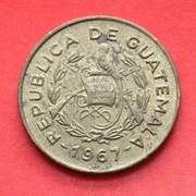 1  Centavo  1967  r  -   Gwatemala