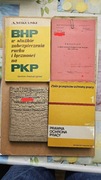 Zestaw książek i instrukcji. PKP PRL Przepisy sygnalizacji i bocznice1960