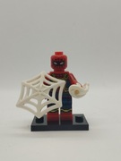 Minifigurka Spider Man i sieć i pocisk z świata Marvel Kompatybilna z LEGO