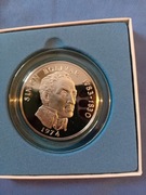 Panama 20 Balboas proof 1974