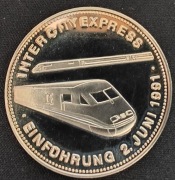 Medal - History of Railway Intercity Express