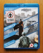 2012 / Battle: Los Angeles/ District 9 Blu-ray x3 (En)2011 Triple Pack