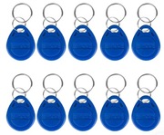 10 szt. 125KHz RFID Breloki zbliżeniowe. Tylko do odczytu 