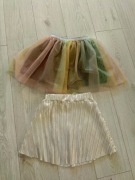 Spódniczki tiulowa błyszcząca imprezowa kolorowa r.104/110
