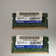 2 x ADATA SO-DIMM DDR3 2GB