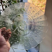 Talerz patera Święta Rodzina huta Ząbkowice