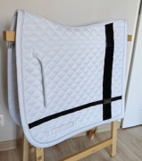 Nowy czaprak Equestrian Stockholm white błysk Full DL