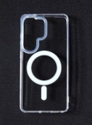 Etui/case klasyczne przezroczyste z MagSafe na Samsunga Galaxy s26 ultra 