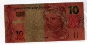 Banknot plastykowy Brazylia 10 reali