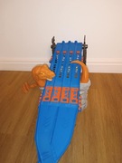 Zjezdzalnia dinozaur z 4 torami do wyścigów